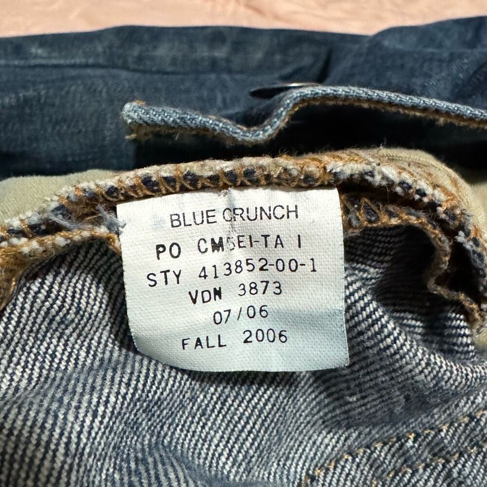 Vintage GAP Y2K Painted Hand-Dyed Distressed Jeans 33” - Picture 11 of 11